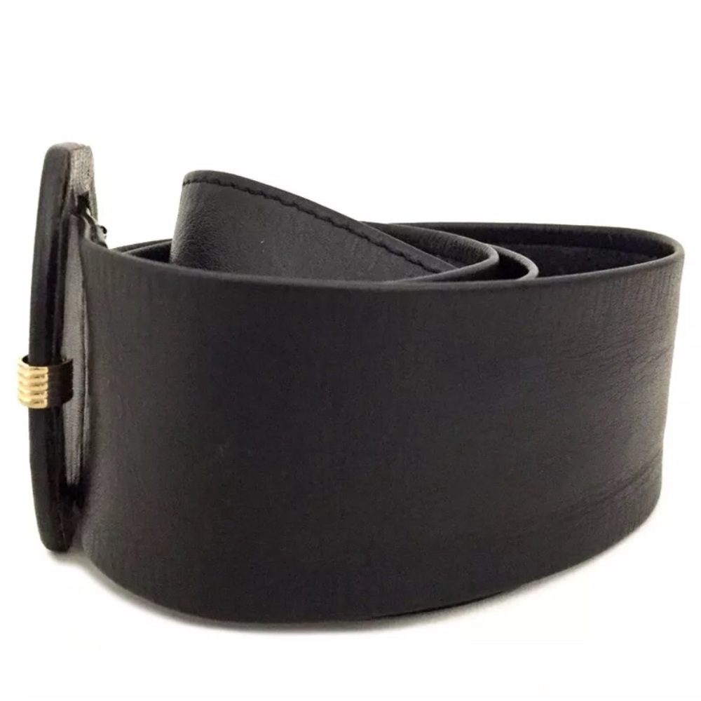 Christian Dior Leather 80cm Sash Belt - Picture 2 of 10